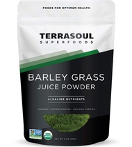 Terrasoul Superfoods Barley Grass Juice Powder (Organic) 5 ounce