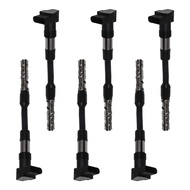 6X Ignition Coils For Volkswagen VW Transporter T4 Bus/Platform/Chassis/Van 2000-2003 2.8 VR6 Eurova