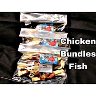 Chicken Bundles Fish Yummy Dog Snacks