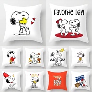 Cartoon Snoopy Printed Cushion Cover 40x40cm/45x45cm/50x50cm Pillow Case Wholesale Gift Home Decor
