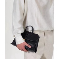 Songmont Small Shoulder Bag Cowhide Retro Commuter Shoulder Messenger Bag