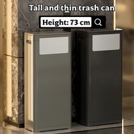 32L Commercial Trash Can Dustbin Double Open LidHotel Garbage Bin Large Capacity tall Trash Bin