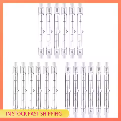 AA05 R7S Halogen Light Bulb 118Mm 200W 230V Halogen Rod R7S Halogen Bulb R7S Dimmable Halogen Rod La