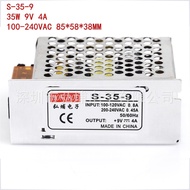 Supply35W 9V 4A Switching Power Supply LED Power Supply DC9V4A HS-35-9Small Volume DC Stabilized Pow