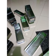 1 set of tiramisu molds made of thick stainless steel & galpalum, size 30, 7, 20, and 7