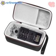 REFINEMENT Recorder Bag, Hard Shell Portable Recorder , Accessories Durable Travel Lightweight Carrying  for Zoom H6