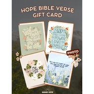 Christian Hope Bible Verse Encouragement Card – Hope Gift Idea (Personalized)