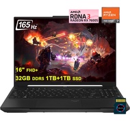 ASUS TUF Gaming A16 Laptop | 16" FHD+ 165Hz 7ms | AMD 8-core Ryzen 7 7735HS| 32GB DDR5 1TB+1TB SSD |
