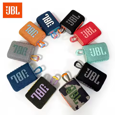 Original JBL GO 3 Wireless Bluetooth Speaker Portable Waterproof Outdoor Sports Bass party Speaker J