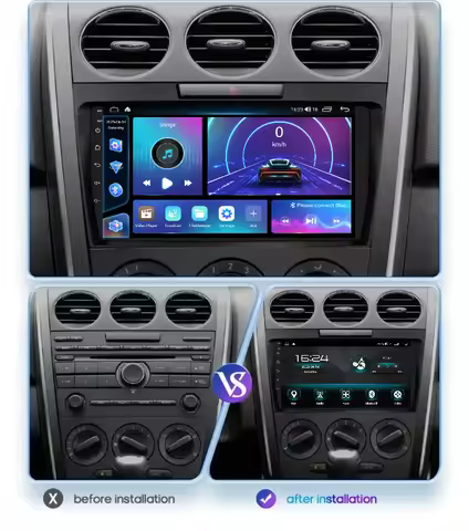 FYT 7862s 8 Core CarPlay Car Radio for Mazda CX-7 CX7 2008 - 2015 QLED Android Auto Stereo Autoradio