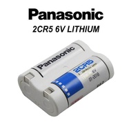 2CR5 ถ่านลิเธียม Panasonic 2CR5 Lithium พานาโซนิค ถ่านกล้องถ่ายรูป  ขาว ปีหมดอายุ 02-2034