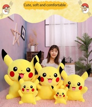 Thú nhồi bông pikachu êm mịn dễ thương cao cấp - Size từ 30cm đến 90cm - Quà tặng gấu bông pikachu n