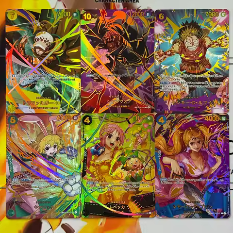 Japanese Proxy 2025 One Piece Monkey.D.Luffy Rebecca Shanks Charlotte Pudding Carrot Law SR OPCG Col