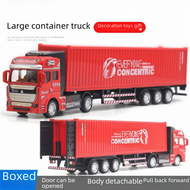 New store opening 50% discount for only three daysLarge Engineering Alloy Truck Transport Trailer Mo