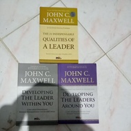 John maxwel book package of 3 books