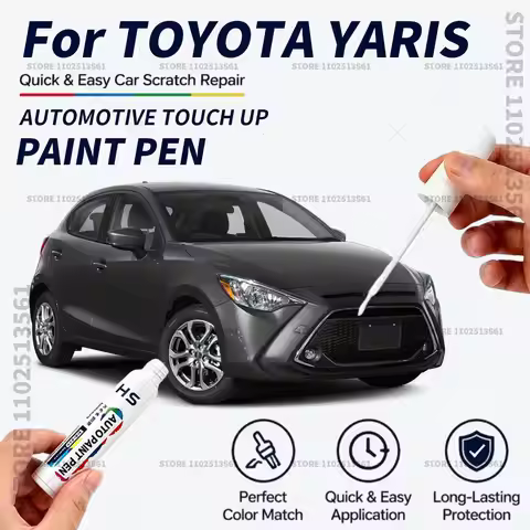 For TOYOTA YARIS Quick Dry Car Touch Up Paint Pen Auto Scratch Repair Brush for Paint Chips Scratche