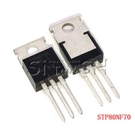 HT-10pcs/lot STP80NF70 P80NF70 80NF70 TO 220 new original