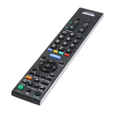 Television Controller Replacement Wireless Remote Control Battery-powered Black for Sony RM-ED016 TV