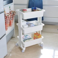 日本JEJ ASTAGE 日製活動式收納置物三層推車