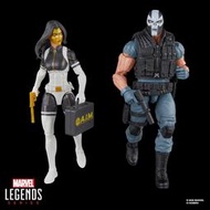 預定 漫威 傳奇 MARVEL LEGENDS 6吋 超級反派 面具夫人 十字骨 2入組