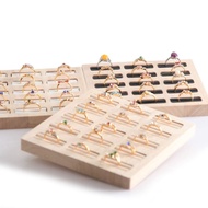 Solid Wood Jewelry Jewelry Display Tray Ring Display Tray Jewelry Storage Tray Look Tray Jewelry Rac