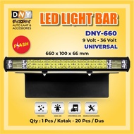 Lampu LED Light BAR FLASH / Lamp LED FLASH BAR TIPE 660