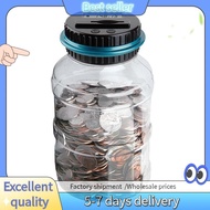 E7G-Money Saving Box Piggy Bank LCD Electronic Piggy Bank for Coins Euro