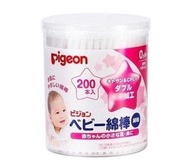 Pigeon嬰兒棉花棒200支 (細軸)
