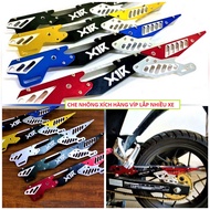 CHE SÊN  CHẮN XÍCH Carter NHÔM CÁT CNC CỰC CHẤT  CHE NHÔNG XÍCH XE MÁY