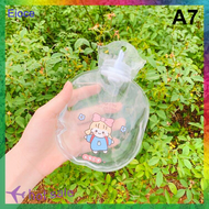 Eioce 1Pc Hot Water Bottles Portable Hand Warmer Winter Girls Cartoon Hand Warm Water Bottle Mini Hot Water Bottles Warming Product