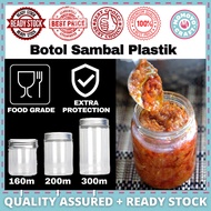 Momoyocraft Sambal Botol Plastik Sambal Plastic Jar Sambal Container Balang Sambal Belacan Ikan Bili