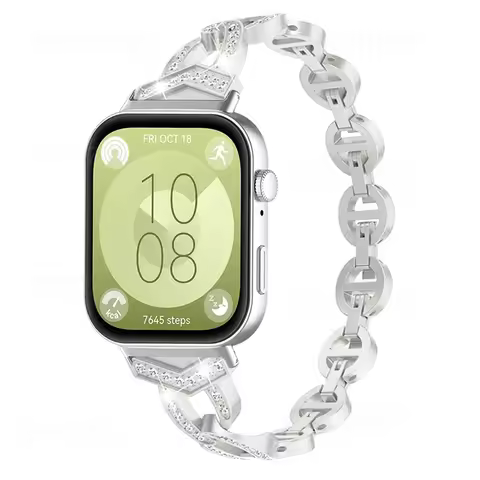 For HUAWEI Watch Fit 3 Stainless Steel Watchband For Huawei watch fit 3 Metal Strap For huaweiwatch 