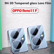For OPPO Reno 11F 11 F Reno11f F11 OPPO Reno11F 5G 2024 3D Curved Camera Screen Protector Film All Transparent Full Cover Protective HD Clear View Lens Protector Tempered Glass Protect Anti Scratch