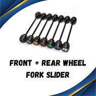 MT09 V1 V2 V3 Tracer900 Tracer900GT Tracer9GT Front + Rear Wheel Fork Slider