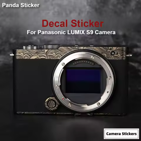 LUMIX S9 Anti-Scratch Lens Sticker Protective Film Body Protector Skin For Panasonic LUMIX S9 lumixS