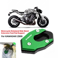 For Kawasaki Z 800 z800 2013-2016 with Z800 Motorcycle Accessories Kickstand Side Stand Extension Fo