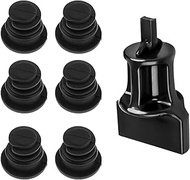 ANBOO Pack of 7 Oil Drain Plug for VW, 1.8L 2.0L Drain Plug with Sealing Ring Tool for Removal, 06L1