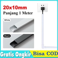 KABEL DUCT KABEL DAK CABLE DUCTING PENUTUP PELINDUNG KABEL TEMPEL DINDING LANTAI PVC TRAY KABEL LIST