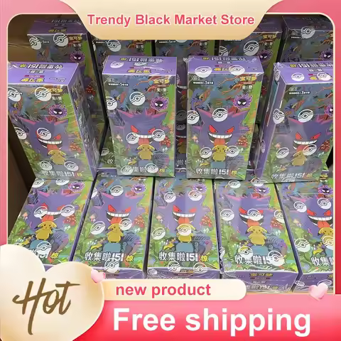 Pokemon Cards Simplified Chinese Collect 151C Gengar Slim Booster Box Sealed PTCG Collection Trading