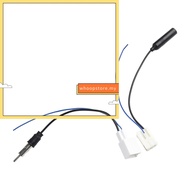 [WHOOPS]Car Radio Stereo CD Changer Antenna Female/Male Plug Cable Adaptor for Toyota