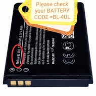 BATTERY Nokia  BL-4UL 1200MAH   3310 2017 NEW BATTERY LUMIA 225 BATTERY  BL-4UL ASHA 225