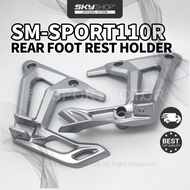 SM-SPORT110R REAR FOOT REST HOLDER (R/L) FOOTREST FOOT REST BRACKET BELAKANG SET SMSPORT110R SMSPORT