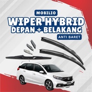Honda Mobilio Hybrid Blade Wiper + Premium Rear Wiper | Car Wiper Wiper Blade