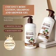 Sadoer Nourishing Coconut Oil Body Lotion Whitening Sadoer Showel Gel Sadoer Hair Shampoo