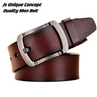 Tali Pinggang Kulit Lembu Betul Genuine Leather Men Belt Tali Pinggang lelaki Panjang Belt Men Extra