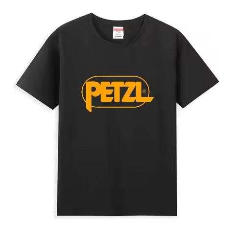 2024 T-Shirt Casual PETZL Life Wall Climbing Hiking and Trail Running Camping Drifit T-shirt Comfort