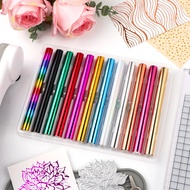 Hot Foil Paper Hot Stamping Foil Roll Thermal Foil 5.9in X4.26ft Heat Activated Foil Rolls Use With 