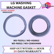 WD-7510SJ WD-HD8912 / WD-R8012 / WD-CD8004WM 4986EN1001 LG Washing Machine Door Gasket Seal Rubber