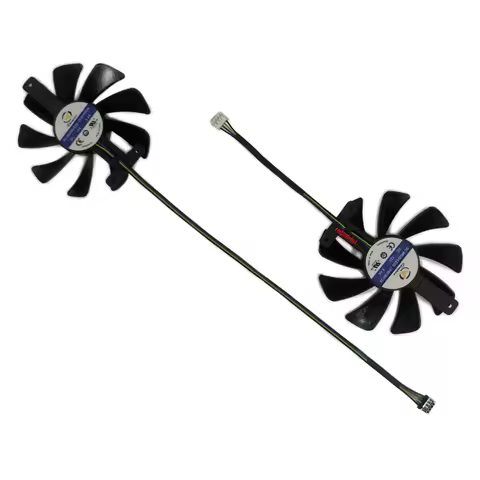 2Pcs/Set,85mm CF9015H12S,GPU VGA Cooler,For ZOTAC GeForce RTX 2070 Super Twin Fan,ZOTAC GeForce RTX 