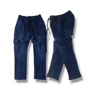 Boys Cargo Jeans Pants | Kids Denim Cargo Pants | Cargo Kids Denim Jeanspants